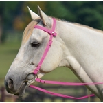 hotpink  BETA BIOTHANE Western Bridle with Snap on Browband