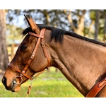 PICNIC BRIDLE or SIMPLE HALTER BRIDLE made from LEATHER