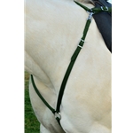 HUNTER GREEN ENGLISH BREAST COLLAR made from BETA BIOTHANE (Solid Colored)