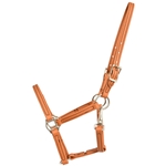 ****CLEARANCE ITEM*** $10 Tan Brown Beta Biothane Halter - Small pony/Weanling Size