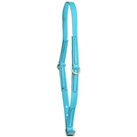 ****PHOTO SAMPLE*** $10 Aqua Blue Beta Biothane Grooming Neck Collar - Cob/Arab/Small Horse Size