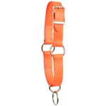 ****PHOTO SAMPLE*** $10 Hunters Orange Beta Biothane Picket Line Neck Collar - Horse Size