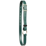 ****PHOTO SAMPLE*** $10 Hunters Green Beta Biothane Adjustable Neck Collar - Horse Size