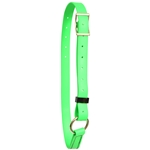 ****CLEARANCE ITEM*** $10 Lime Green Beta Biothane Adjustable Neck Collar - Horse Size