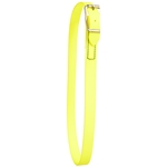 ****CLEARANCE ITEM*** $10 Safety Yellow Beta Biothane Neck Collars - Horse Size