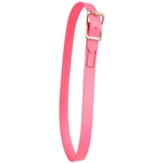 ****CLEARANCE ITEM*** $10 Hot Pink Beta Biothane Neck Collar - Horse Size