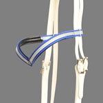 REFLECTIVE V Shaped Browband with Padding