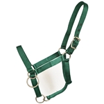 ****PHOTO SAMPLE*** $15 Hunter Green Nylon Pack Horse Halter - Horse Size