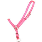 ****PHOTO SAMPLE*** $10 Hot Pink Nylon Grooming Halter - Horse Size