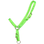 ****PHOTO SAMPLE*** $10 Lime Green Nylon Grooming Halter - Horse Size