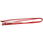 ****PHOTO SAMPLE*** $10 Chili Red Beta Biothane English Reins with Roller Buckles Bit Ends