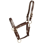 ****PHOTO SAMPLE*** $25 Brown Better Than Leather Pack Horse Halter - Horse Size