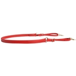 ****PHOTO SAMPLE*** $15 Chili Red Beta Biothane One Piece Breast Strap - Horse Size