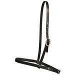 ****PHOTO SAMPLE*** $5 Black Leather English Cavesson - Cob Size