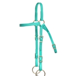 ****PHOTO SAMPLE*** $25 Turquoise Beta Biothane Aussie Headstall - Cob Size