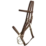 ****PHOTO SAMPLE*** $30 Dark Brown Beta Biothane with Lime Green Thread QUICK CHANGE HALTER BRIDLE Headstall - Horse Size