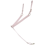 ****PHOTO SAMPLE*** $25 Lavender Beta Biothane with Lime Green Thread Western Breast Collar - Horse Size