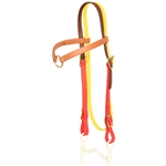 Rainbow WESTERN BRIDLE made from BETA BIOTHANE (5 Colors Mix N Match)