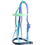 Medieval Baroque War or Parade Bitless Bridle Beta Biothane (7 Colors Mix and Match)