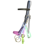 Mustang Garden Rainbow Sidepull Bitless Bridle