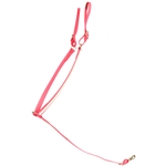 ****PHOTO SAMPLE*** $25 Bubblegum Pink Beta Biothane with White Overlay Western Breast Collar - Horse Size