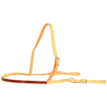 ****PHOTO SAMPLE*** $15 Mango Orange Beta Biothane with Maroon Overlay Jumping Breast Collar - Horse Size