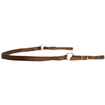 ****PHOTO SAMPLE*** $5 Brown Nylon One Piece Breast Strap - Horse Size