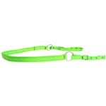 ****PHOTO SAMPLE*** $5 Lime Green Nylon One Piece Breast Strap - Horse Size