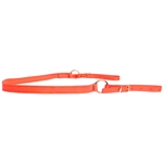 ****PHOTO SAMPLE*** $5 Orange Nylon One Piece Breast Strap - Horse Size