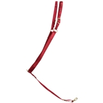 ****PHOTO SAMPLE*** $15 Burgundy Nylon Western Breast Collar - Horse Size