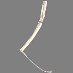 ****PHOTO SAMPLE*** $15 White Nylon Western Breast Collar - Horse Size