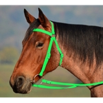 LIME GREEN AUSTRALIAN BARCOO OUTRIDER AUSSIE BRIDLE made from BETA BIOTHANE