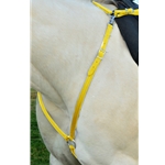 YELLOW ENGLISH BREAST COLLAR made from BETA BIOTHANE (Solid Colored)