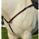 BROWN WESTERN BREAST COLLAR made from BETA BIOTHANE
