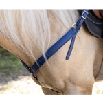 Navy Blue Beta Biothane Breast Collar - You Choose the Size/Style