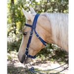 Navy Blue Beta Biothane Bridle - You Choose The Size/Style