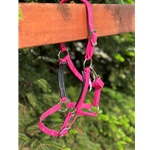 Bubblegum Pink Beta Biothane Halter - Any Size, Any Style