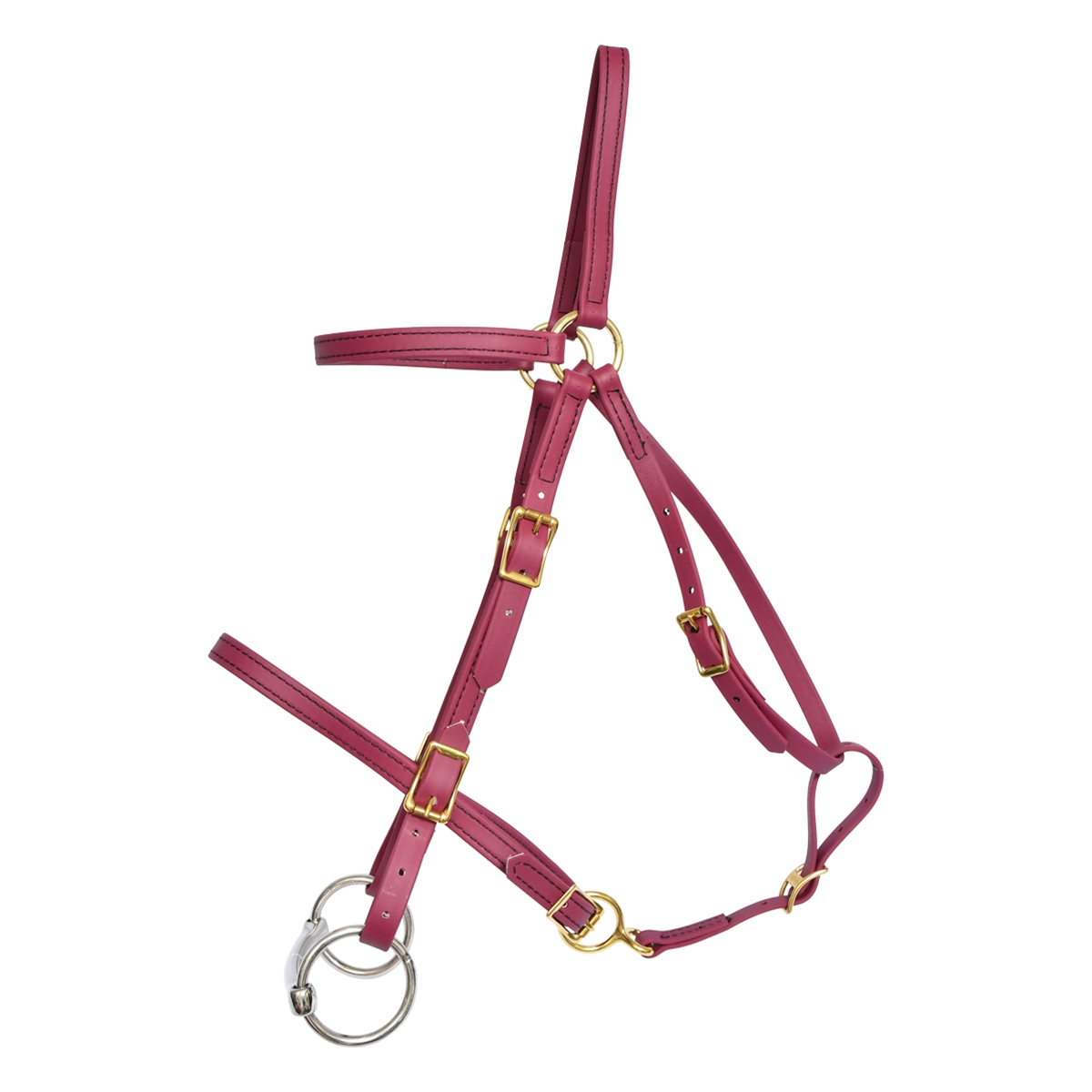 Two Horse Tack ****DISCOUNTED TACK*** 20 Wine Aussie Bridle