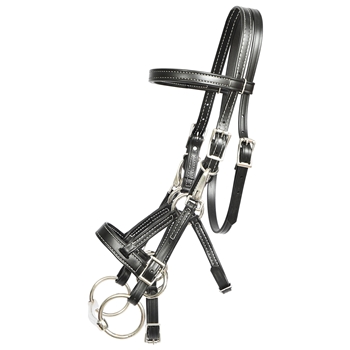 Convertible Bitless Bridle made from BETA BIOTHANE (Solid Colored) 