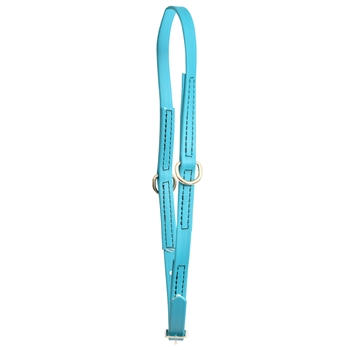 ****PHOTO SAMPLE*** $10 Aqua Blue Beta Biothane Grooming Neck Collar - Pony Size