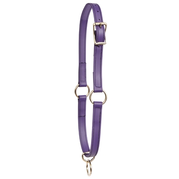 ****PHOTO SAMPLE*** $10 Purple Beta Biothane Picket Line Neck Collar - Horse Size