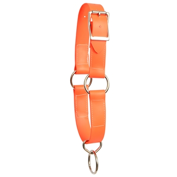 ****PHOTO SAMPLE*** $10 Hunters Orange Beta Biothane Picket Line Neck Collar - Horse Size