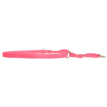 ****PHOTO SAMPLE*** $15 Bubblegum Pink Beta Biothane One Piece Breast Strap - Horse Size