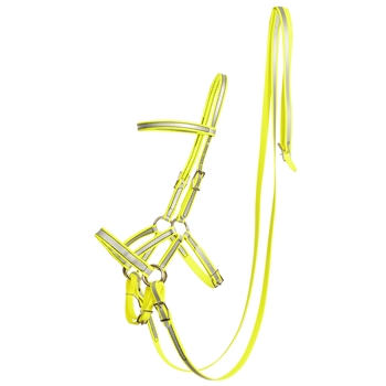 REFLECTIVE Simple Sidepull Bitless Bridle 