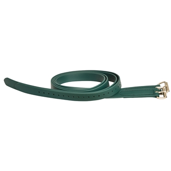 ****PHOTO SAMPLE*** $20 Forest/Hunter Green Beta Biothane Stirrup Leathers with Half Holes