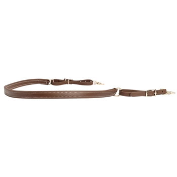 ****PHOTO SAMPLE*** $15 Dark Brown Beta Biothane One piece Breast Strap - Horse Size