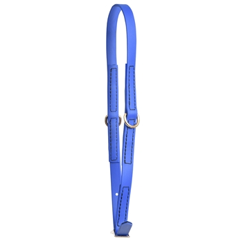 ****PHOTO SAMPLE*** $10 Royal Blue Beta Biothane Grooming Neck Collar - Cob/Arab/Small Horse Size