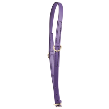 ****PHOTO SAMPLE*** $10 Purple Beta Biothane Grooming Neck Collar - Cob/Arab/Small Horse Size