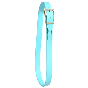 ****CLEARANCE ITEM*** $10 Baby Blue Beta Biothane Neck Collar - Horse Size