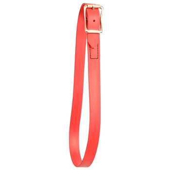 ****CLEARANCE ITEM*** $10 Red Beta Biothane Neck Collar - Horse Size